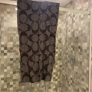 Coach signature Wool and cashmere muffler